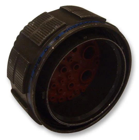 AMPHENOL INDUSTRIAL D38999/26ME8PN-LC Circular Connector, MIL-DTL-38999 Series III, DS38999/26 Series, Straight Plug, 8 Contacts