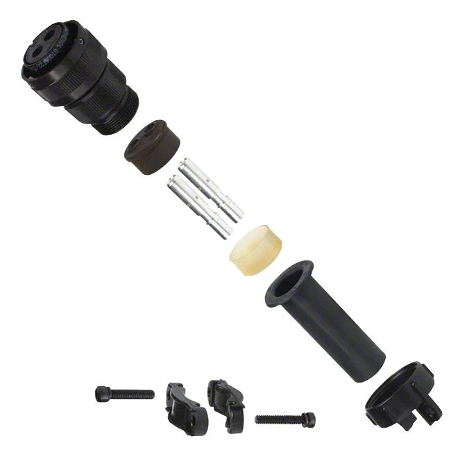 AMPHENOL INDUSTRIAL GTC06F18-10PX-LC Circular Connector, GTC Series, MIL-DTL-5015 Series, Straight Plug, 4 Contacts