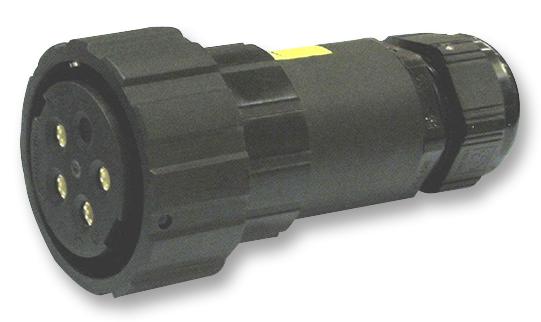 AMPHENOL INDUSTRIAL GTCL06-14S-2S-025-LC Circular Connector, GTC Series, MIL-DTL-5015 Series, Straight Plug, 4 Contacts
