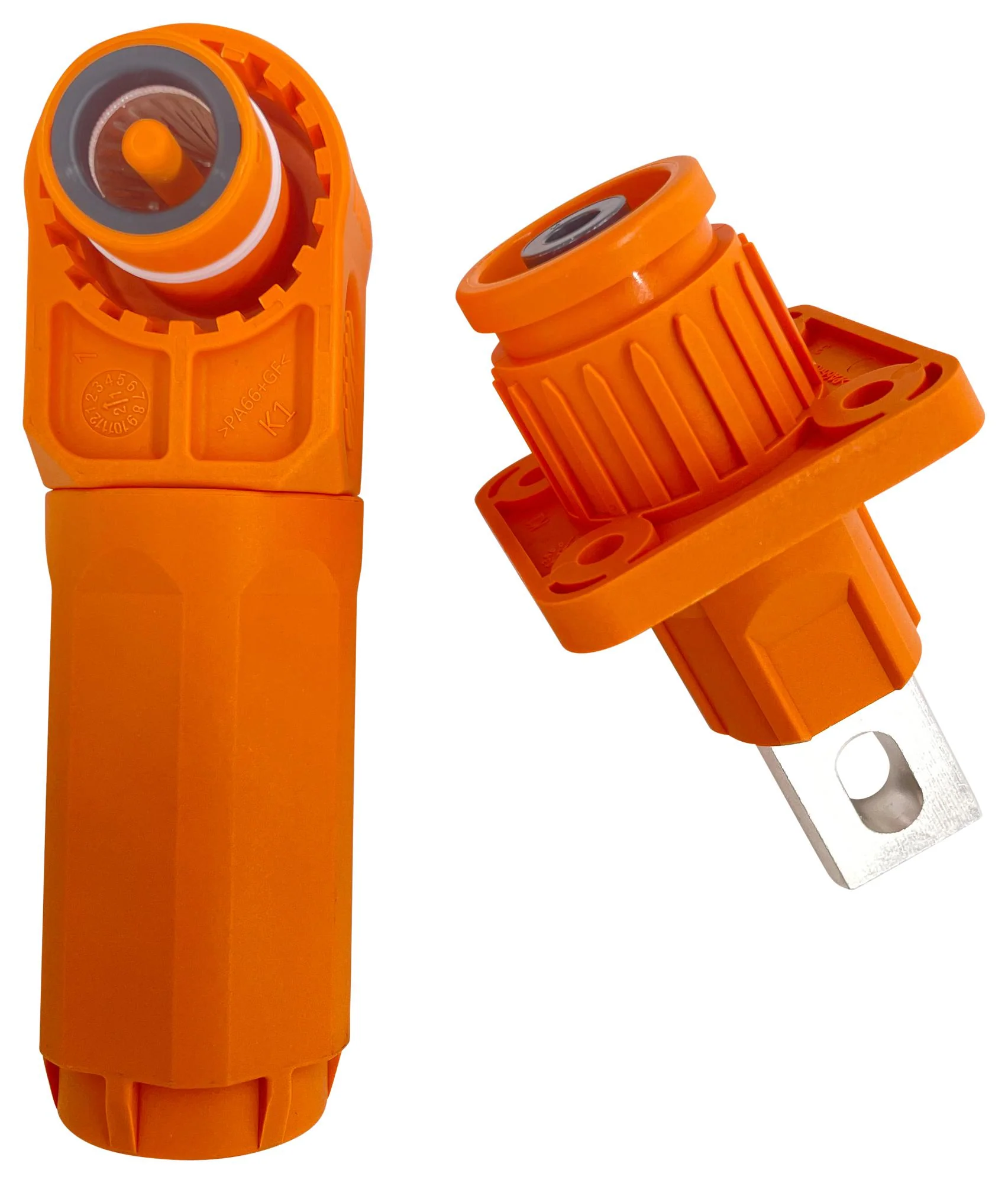 Amphenol Industrial SLPHPC95BSO1 High PWR Conn R/A Plug Crimp 350A/ORG - Image 5