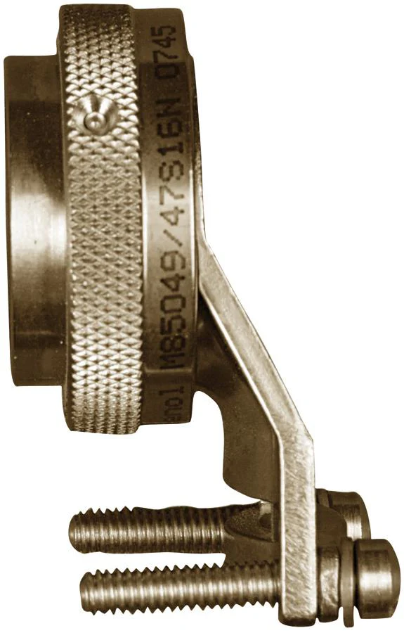 AMPHENOL INTERCONNECT INDIA M85049/126S21Z Circular Connector Clamp, R/A, Self-Lock, 21, 17.73 mm, Aluminium, MIL-85049 Series