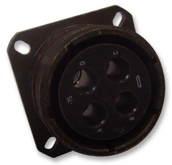Amphenol LTD D38999/20WG41AA D38999/20WG41AA Circular Connector MIL-DTL-38999 Series III Wall Mount Receptacle 41 Contacts