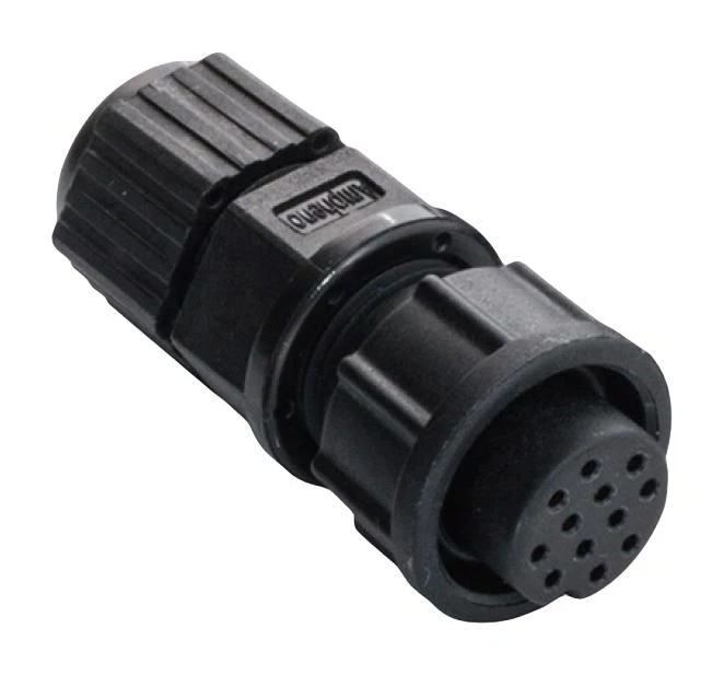 AMPHENOL LTW BB-02BFFA-LL7001 Circular Connector, Ceres Series, Cable Mount Receptacle, 2 Contacts, Solder Socket, Bayonet