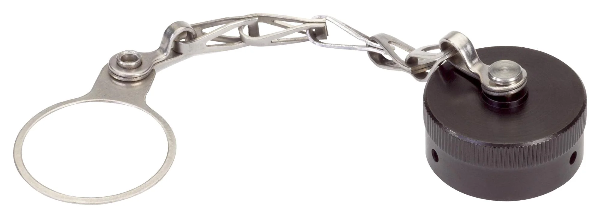 AMPHENOL PCD MS318114NW DUST COVER W/ CHAIN & RING, SIZE 14/RCPT