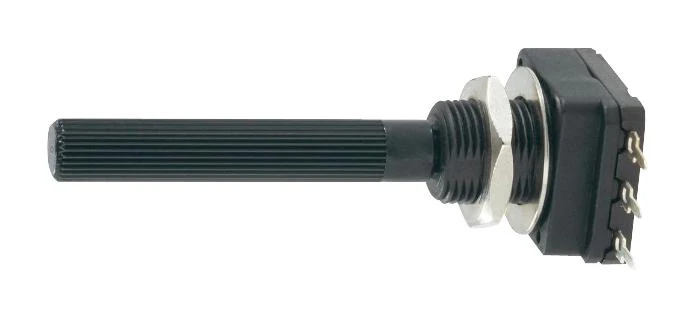 Amphenol Piher Sensors and Controls PC16SH-10IP06-104A2020-TA Rotary Potentiometer 100 Kohm 1 Turns Linear 200 mW ± 20% PC-16