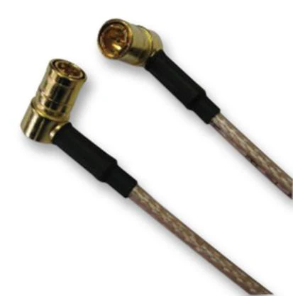 Amphenol RF 145104-01-M0.25 145104-01-M0.25 / Coaxial Cable Assembly 90° SMB Plug to RG316 50 ohm 9.84 " 250 mm