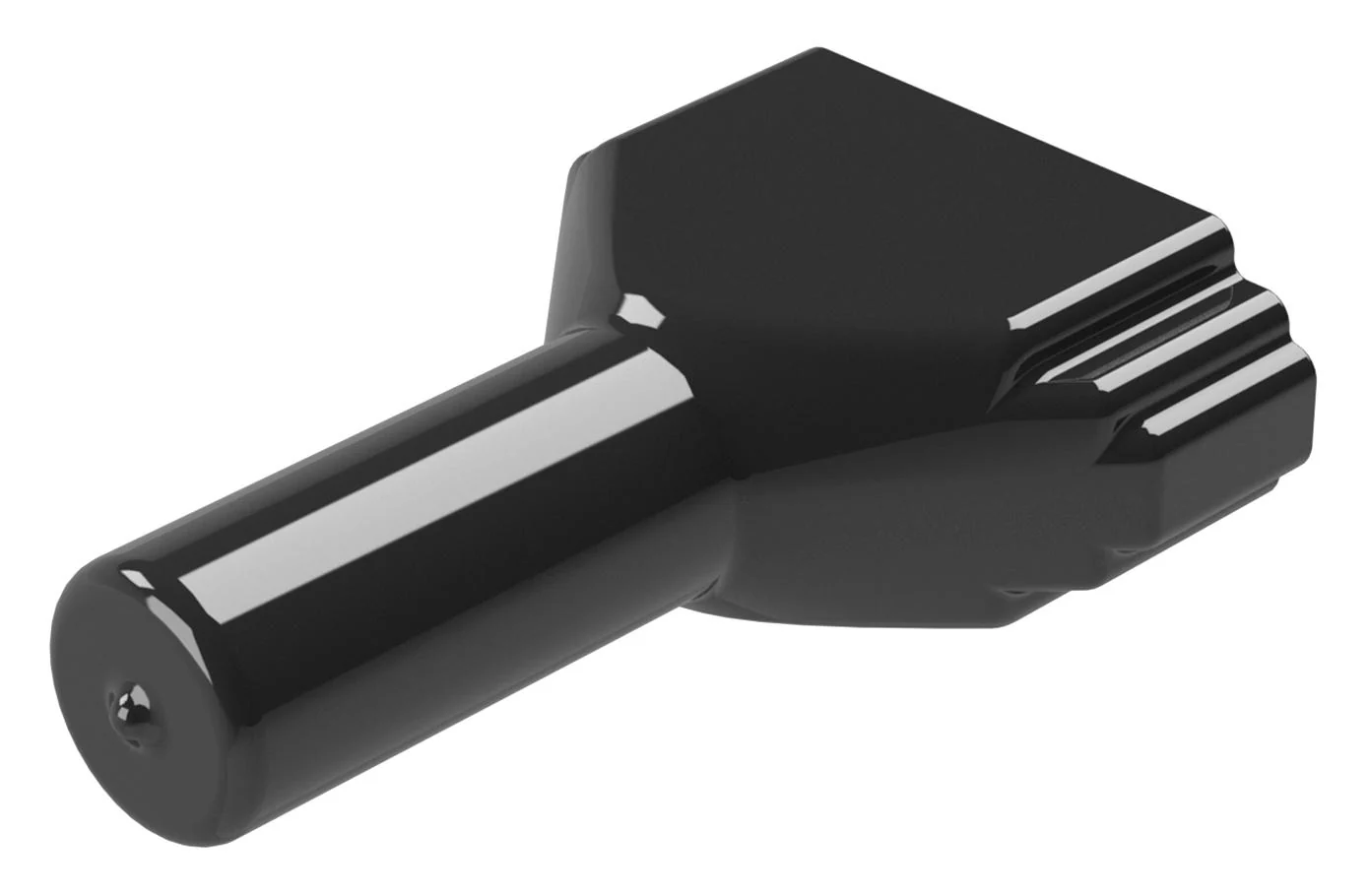 Amphenol SINE/TUCHEL AT12S-BT-BK Boot (BACKSHELL) for 12-WAY Plug Black 33AH6387 - Image 2