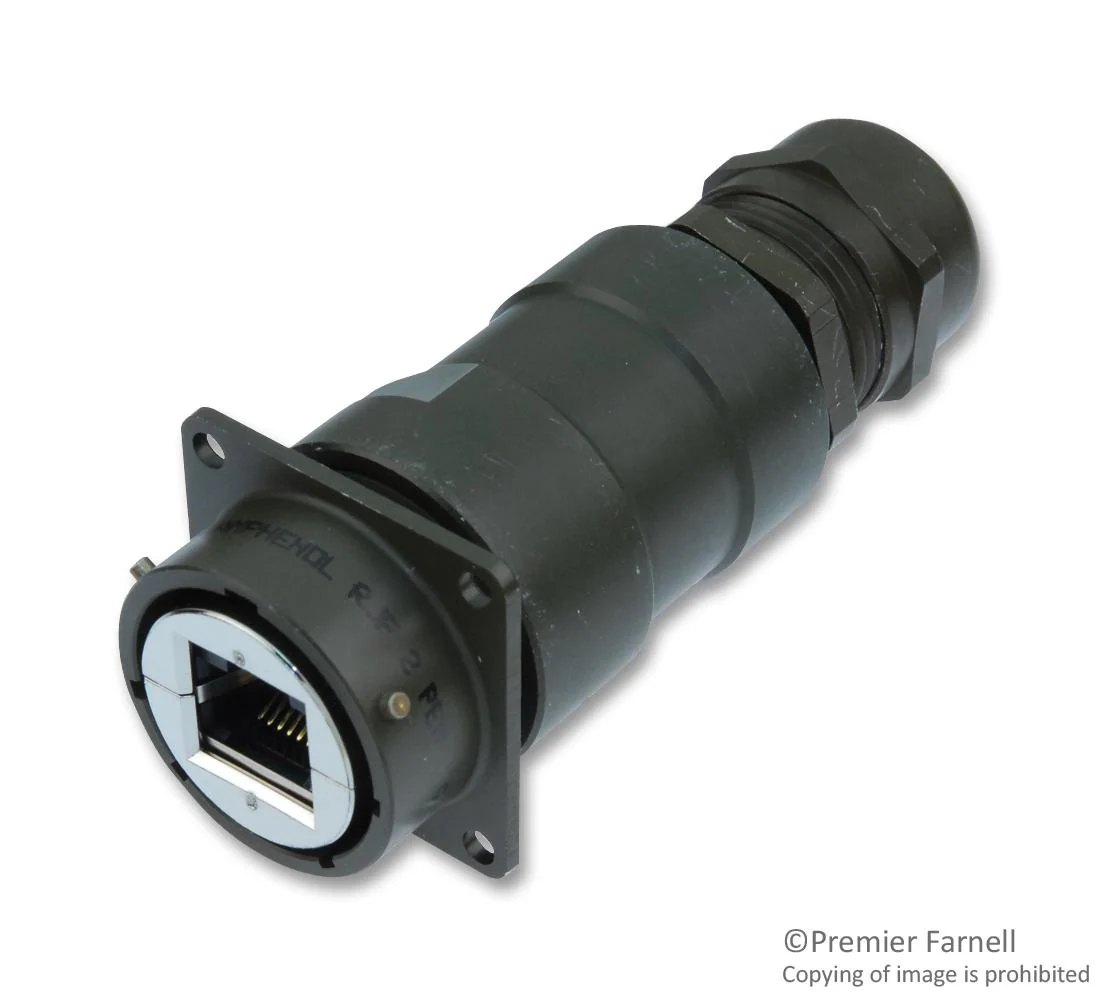 AMPHENOL SOCAPEX RJF2PEM1G In-Line Adapter, Adapter, In-Line, RJ45, RJ45, RJF Series