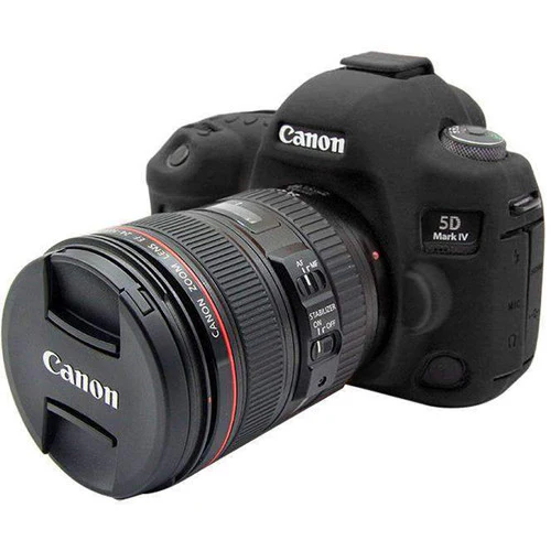 Amzer Soft Silicone Protective Case for Canon EOS 5D Mark IV (Black) - Image 6