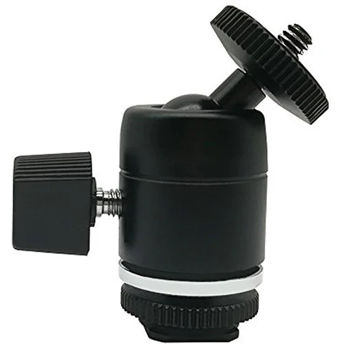 ANDYCINE Hot Shoe Mount Mini Ball Head