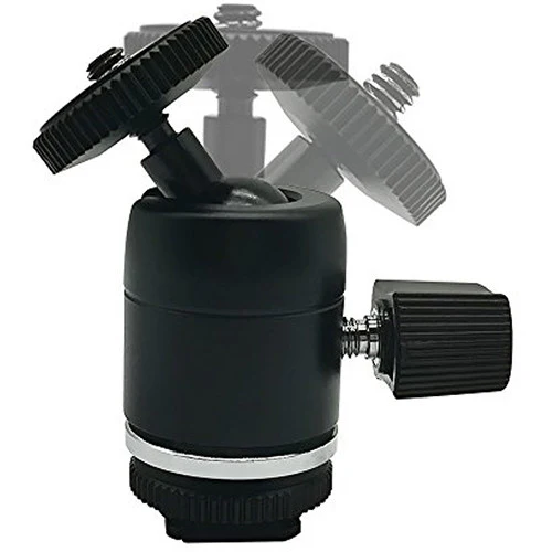 ANDYCINE Hot Shoe Mount Mini Ball Head - Image 2