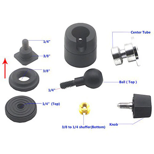 ANDYCINE Hot Shoe Mount Mini Ball Head - Image 4