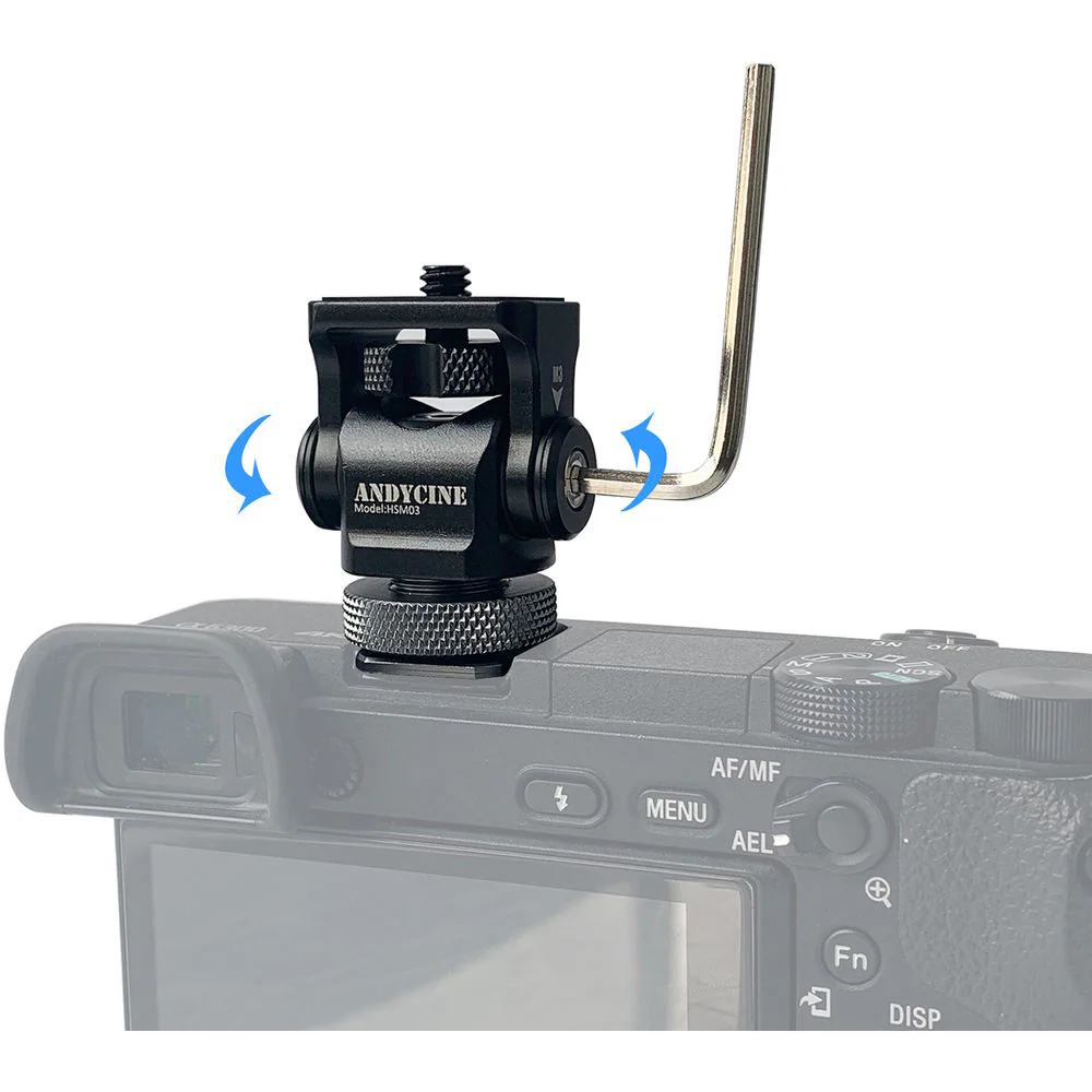 ANDYCINE Mini Shoe Mount Monitor Mount - Image 9