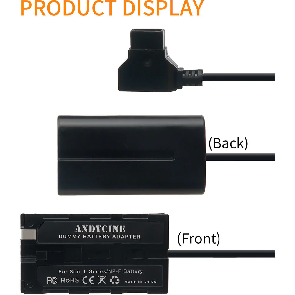 ANDYCINE Sony F970 to D-Tap Dummy Battery - Image 3