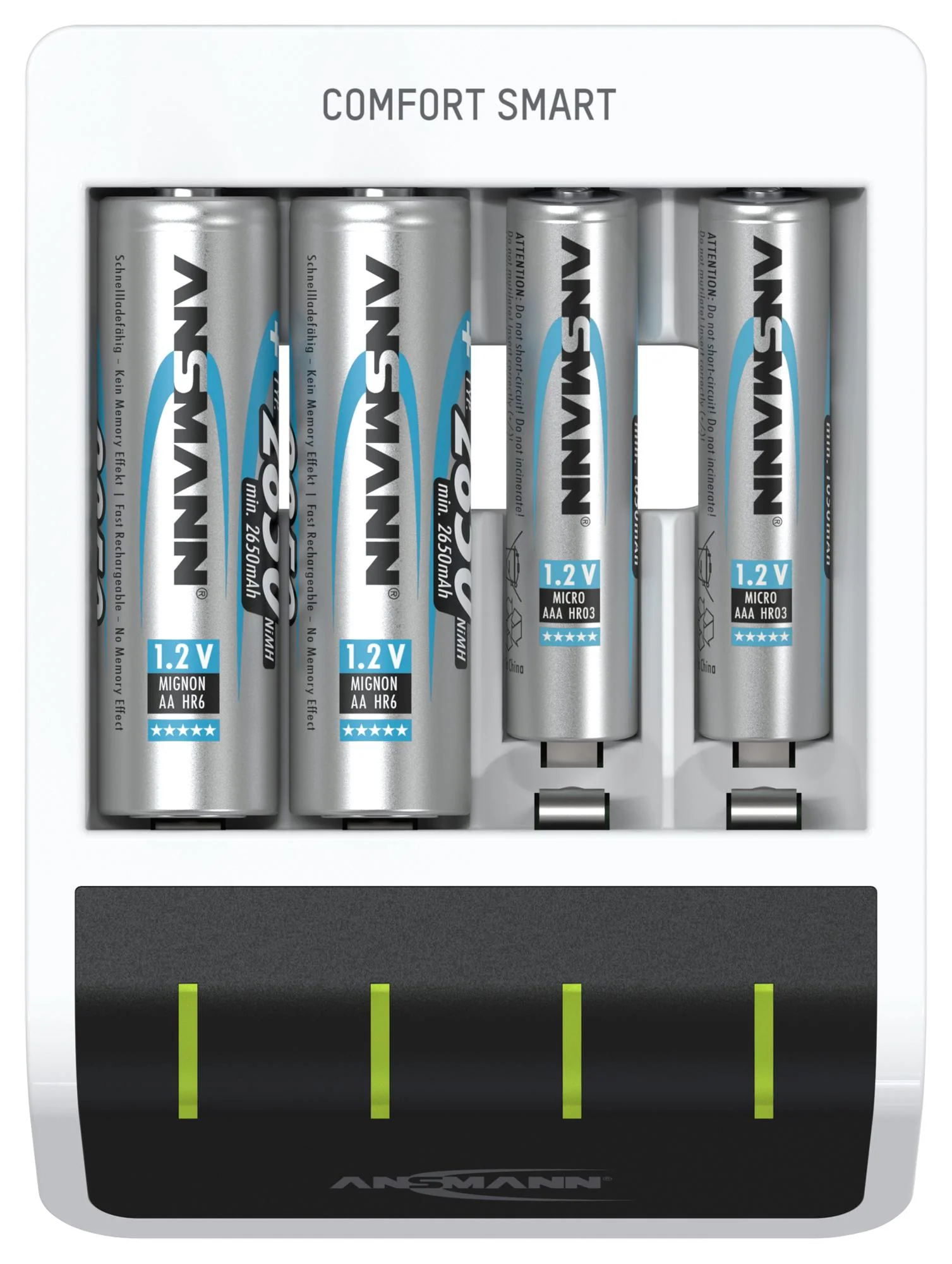 Ansmann 1001-0092 1001-0092 Battery Charger USB 4 x AA or AAA Nimh 5V - Image 3