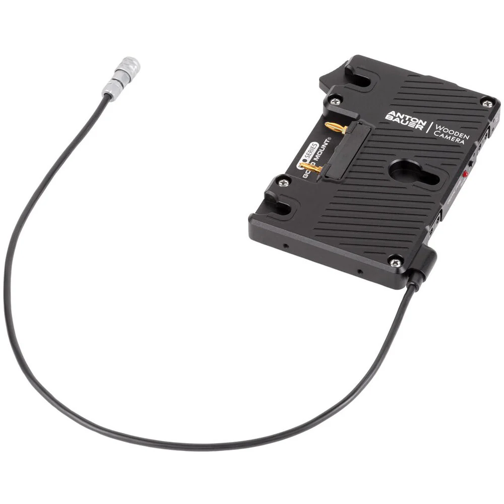 Anton Bauer Pro Gold Mount Battery Bracket with BMPCC 6K/4K Locking 2-Pin Output - Image 2
