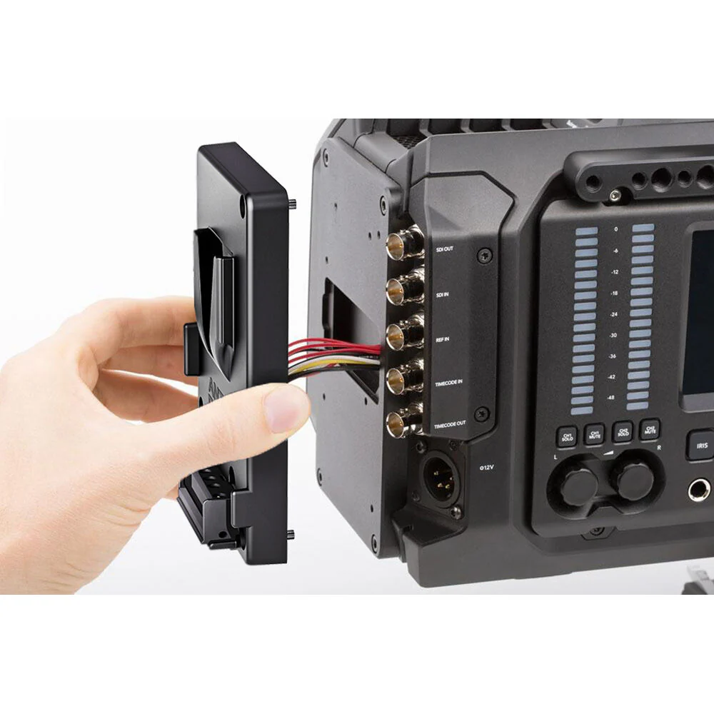 Anton Bauer V-Mount Battery Bracket with P-Tap and Flying Leads Output - Image 6