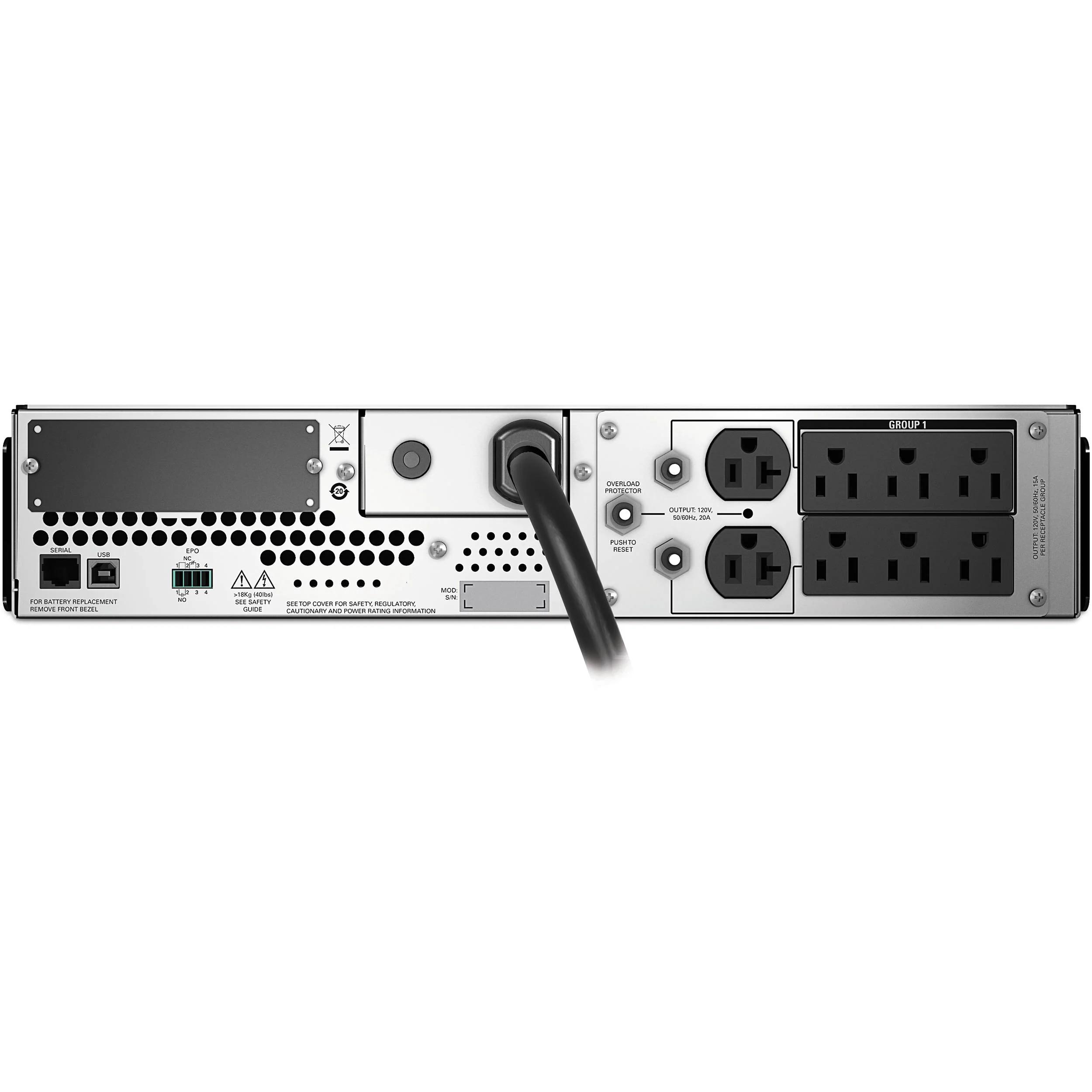APC SMT2200R2X106 1980 Watt Smart Uninterruptible Power Supply - Image 3