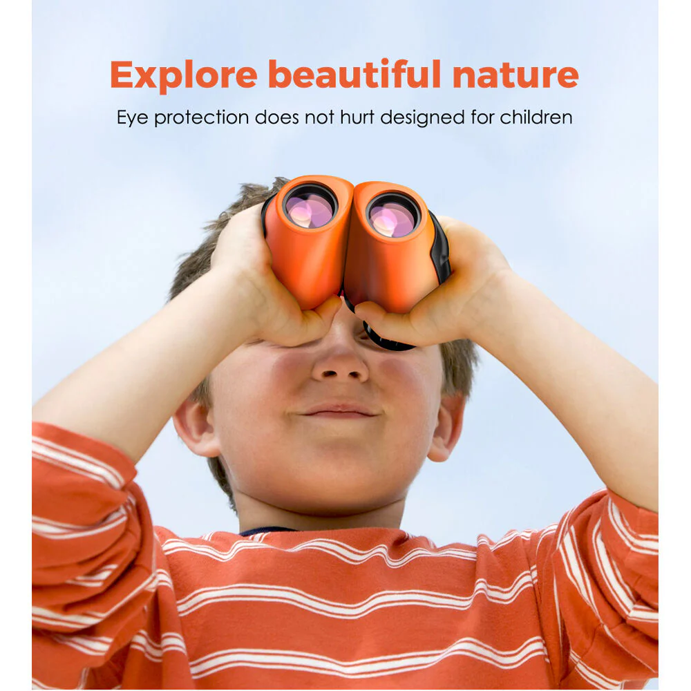 Apexel 8x21 Kids Binoculars (Blue) - Image 6