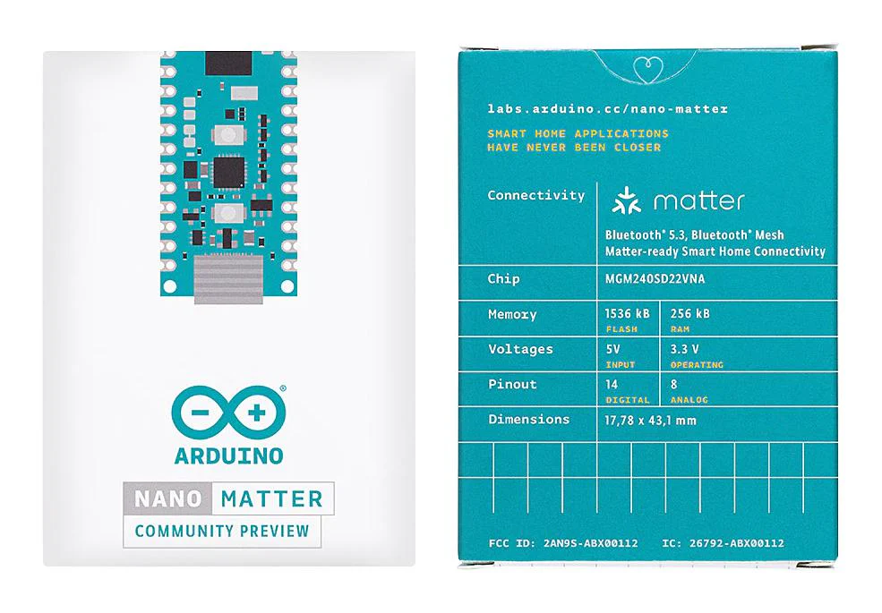 ARDUINO ABX00112 Development Board, MGM240SD22VNA, Nano Matter, 32Bit, ARM Cortex-M33 - Image 5