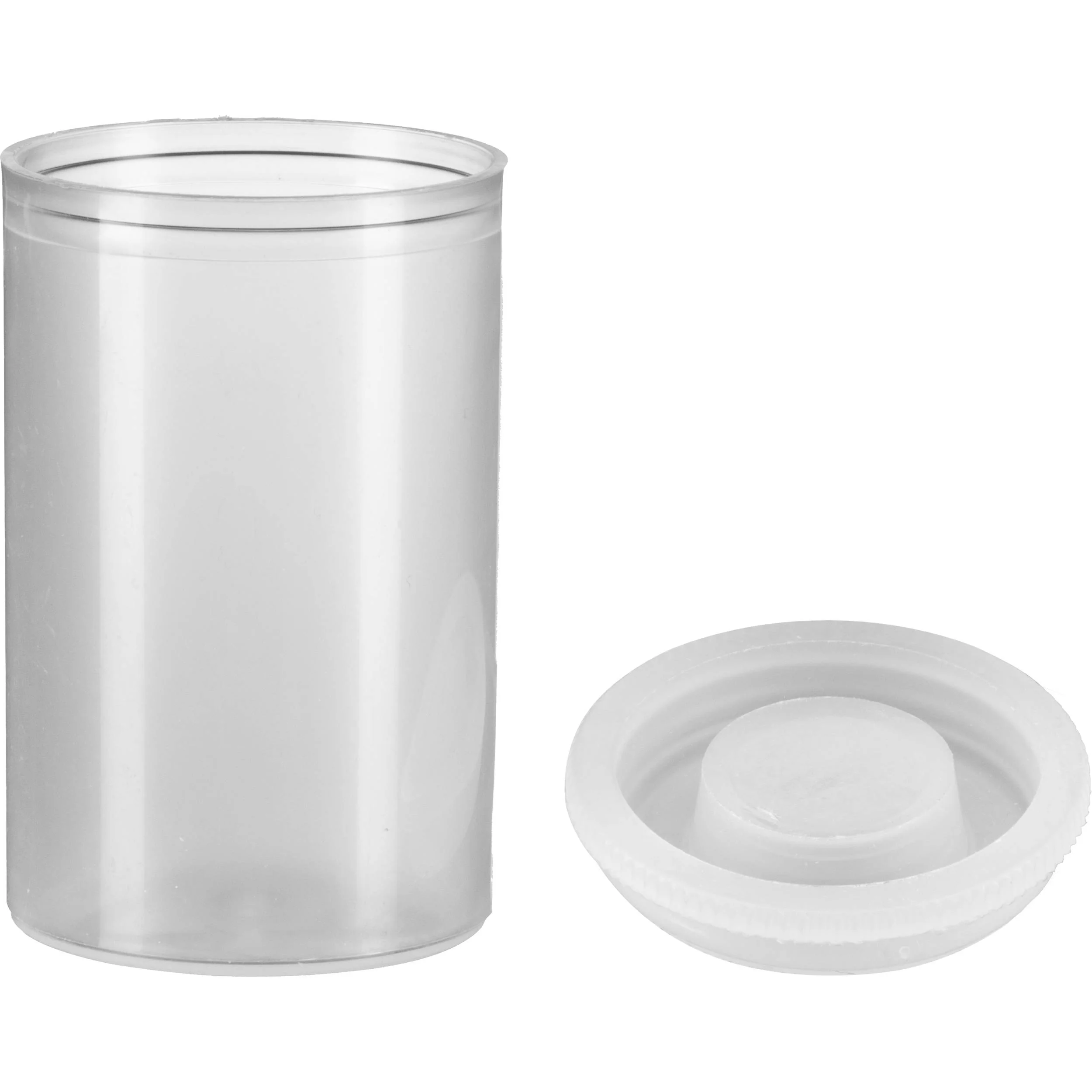 Arista Plastic 35mm Film Canister with Cap (Clear, 25-Pack) - Image 2