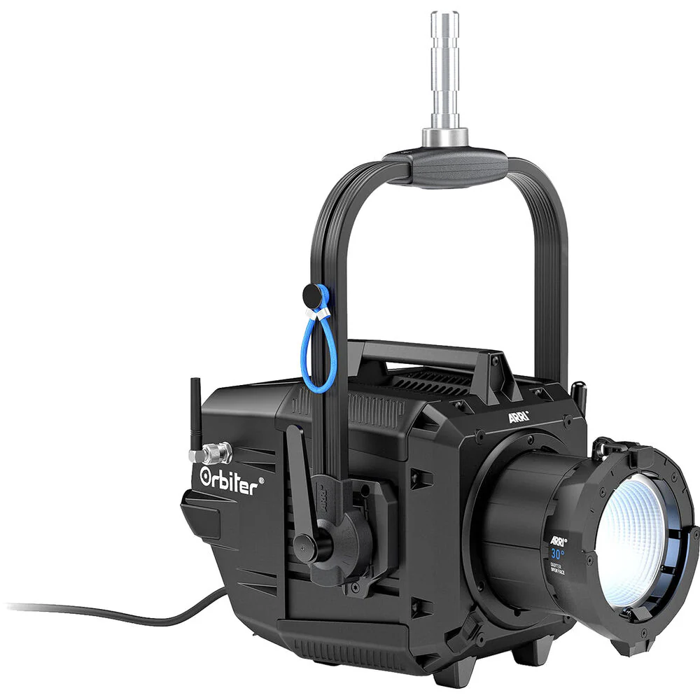 ARRI Orbiter LED Light with Open Face without Lens, Yoke & Cable (Black) - Image 2