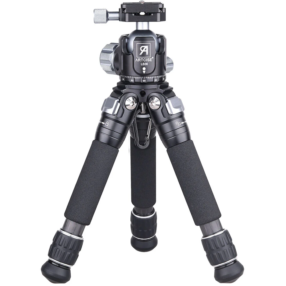 ARTCISE CS70C Pro All-in-One Carbon Fiber Tripod with LB36 Ball Head - Image 3