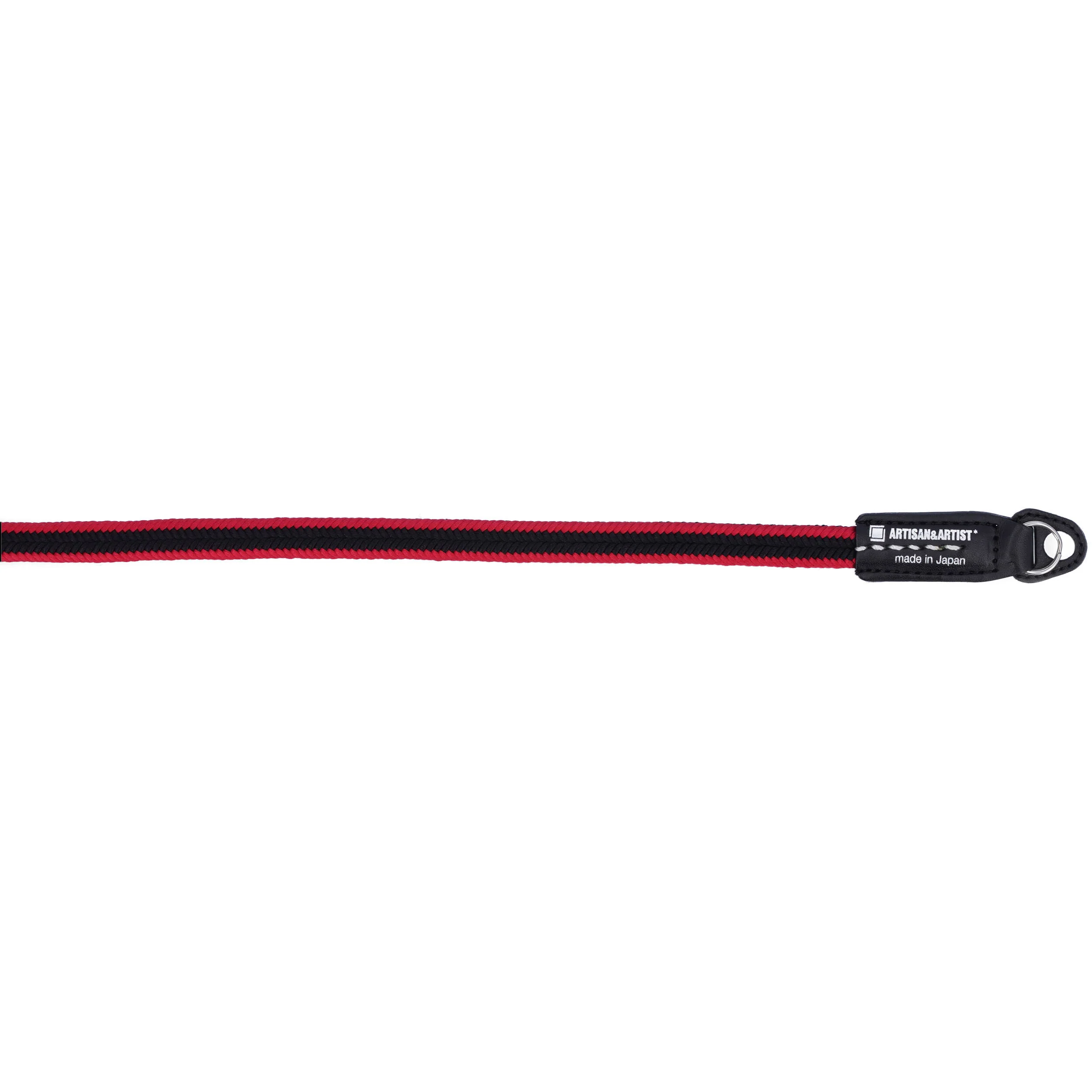 Artisan & Artist ACAM-320A Silk Cord Camera Strap (Black/Red) - Image 4