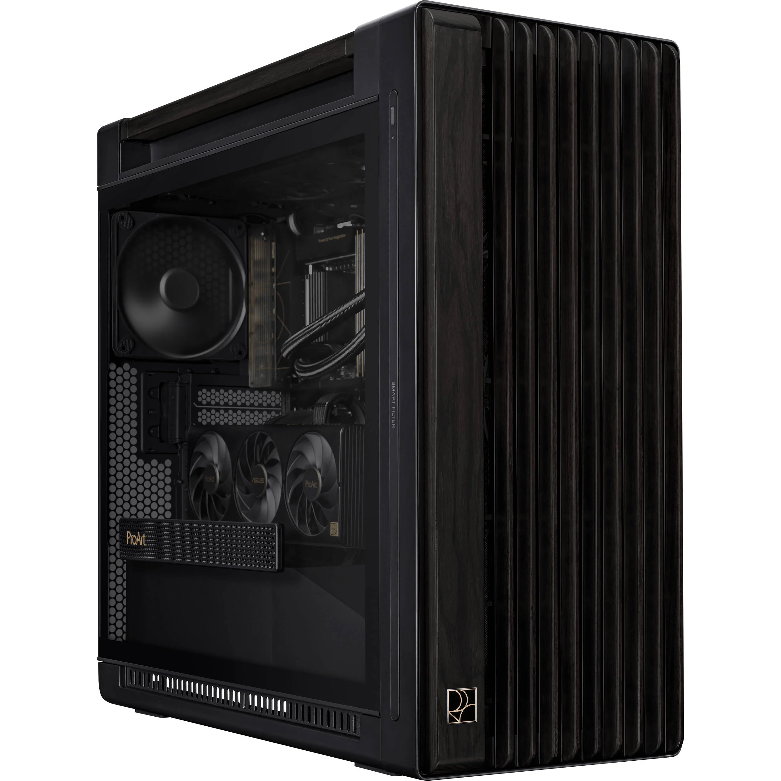 ASUS ProArt PA602 Wood Edition Mid-Tower Case (Black) - Image 5