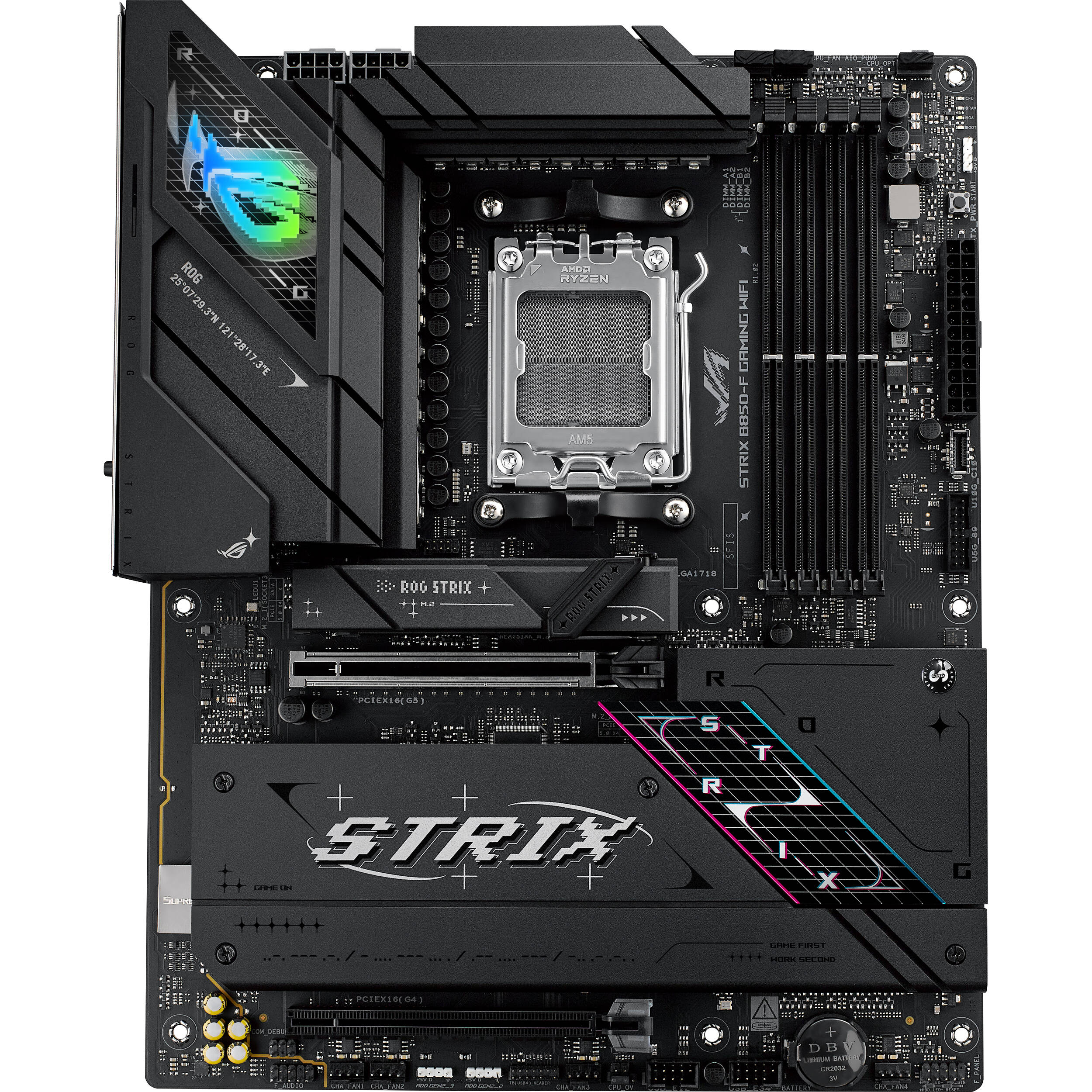 ASUS Republic of Gamers STRIX B850-F GAMING WIFI AM5 ATX Motherboard - Image 2