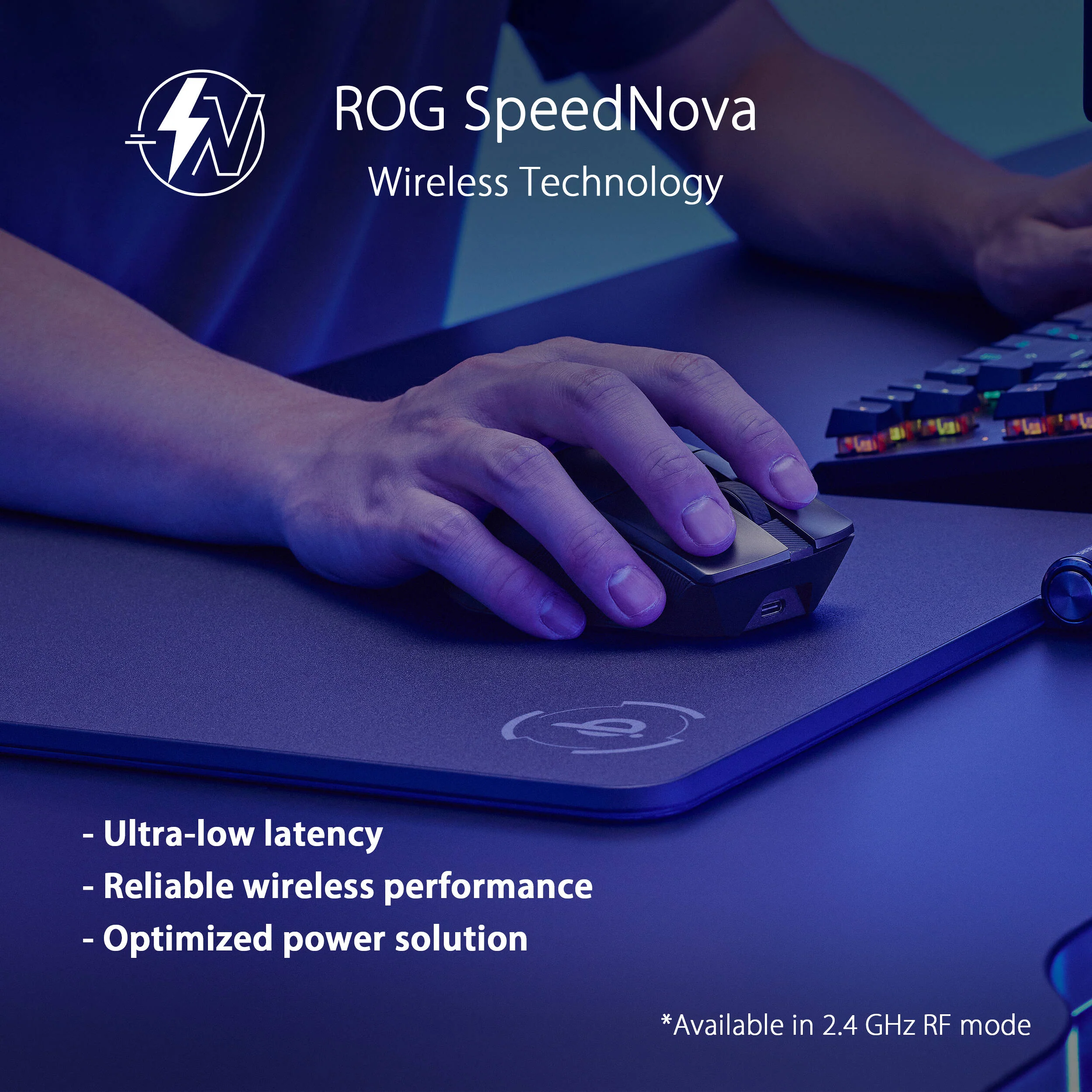 ASUS ROG Gladius III Wireless Gaming Mouse (Black) - Image 3