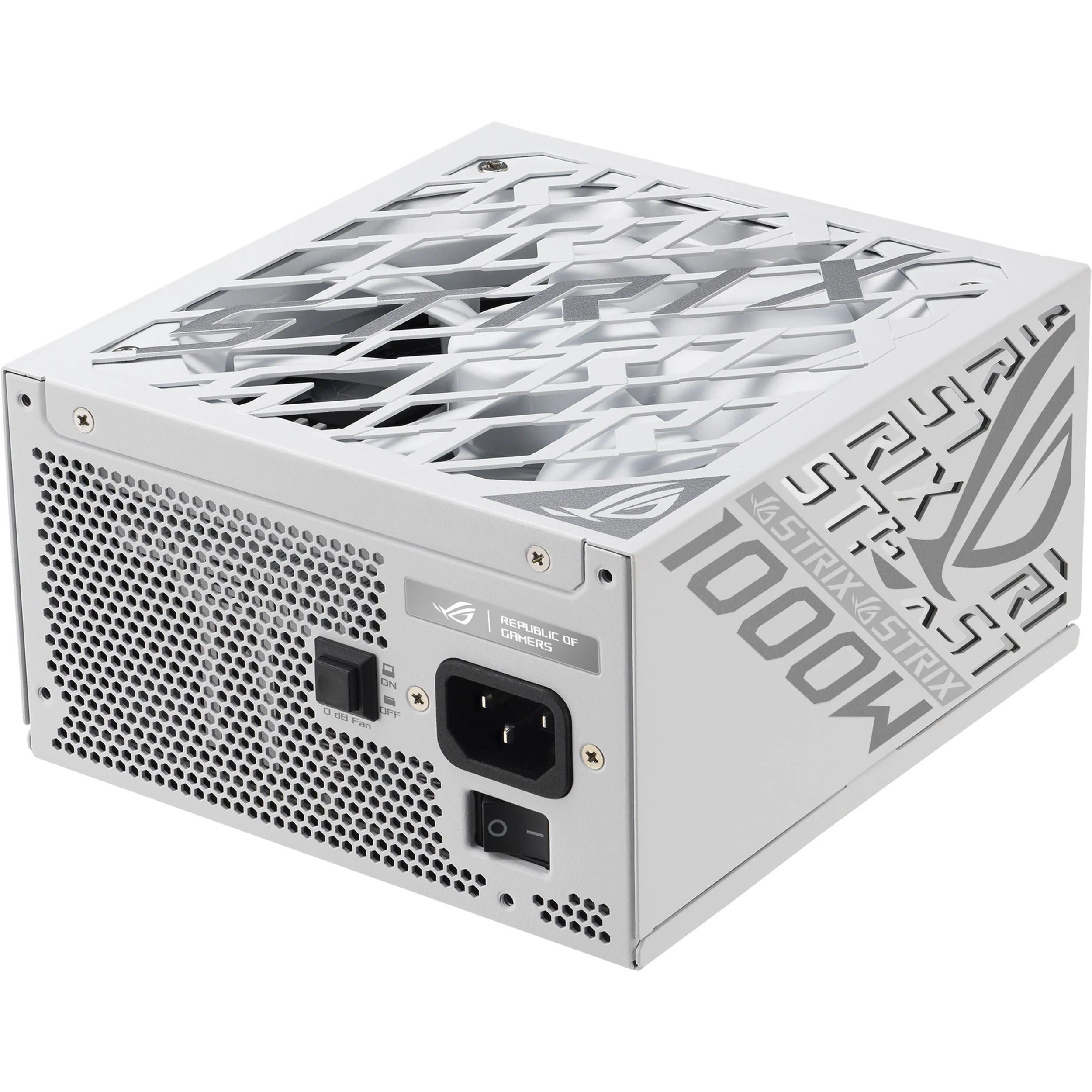 ASUS ROG STRIX 1000W 80 PLUS Platinum White Edition Modular Power Supply - Image 4
