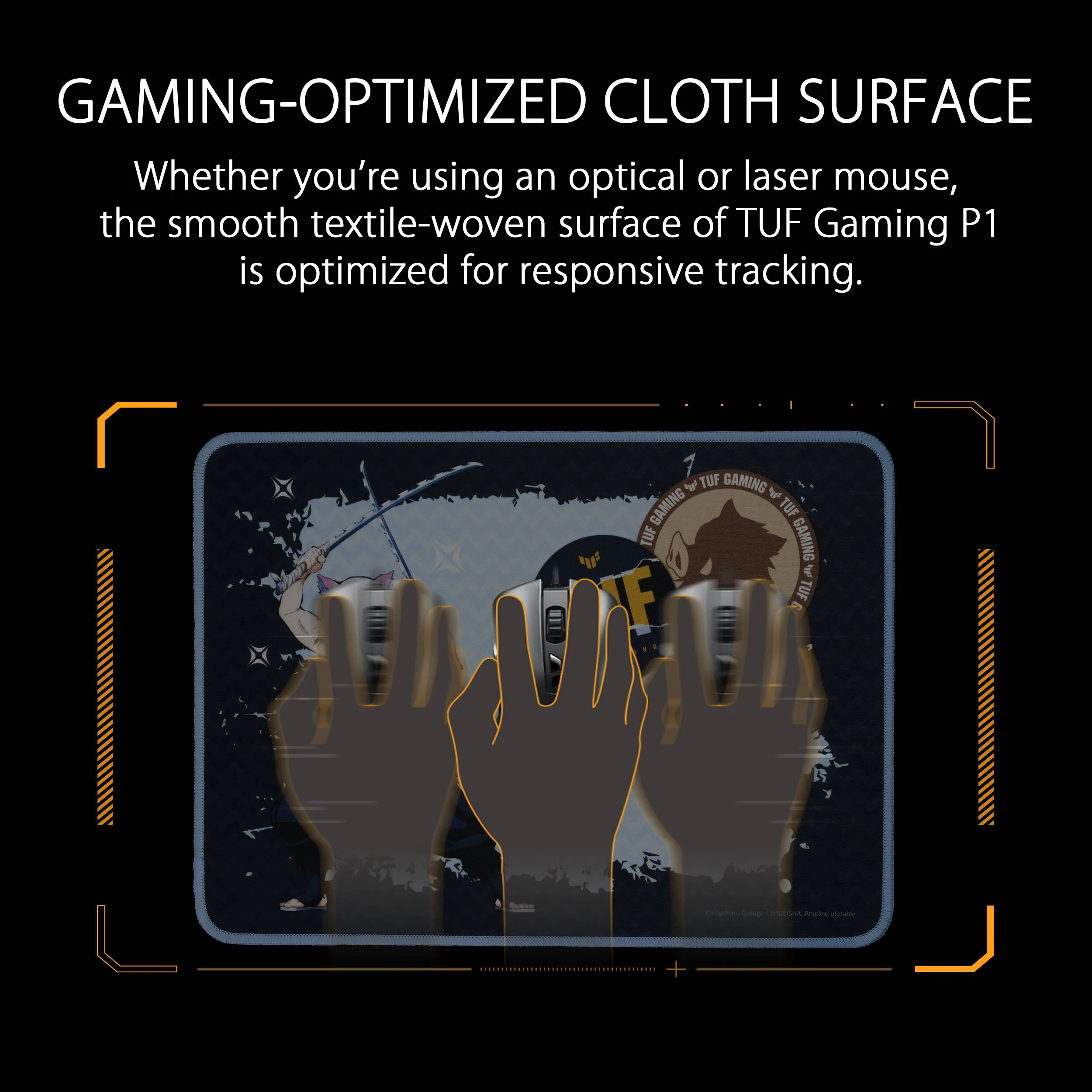 ASUS TUF GAMING x Demon Slayer L.E. Nezuko Kamado Mouse Pad - Image 5