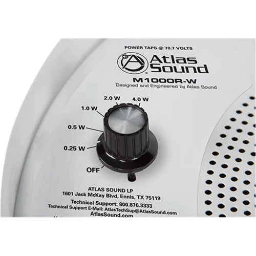 Atlas Sound Round Pendant-Mount Sound Masking Speaker System - Image 4