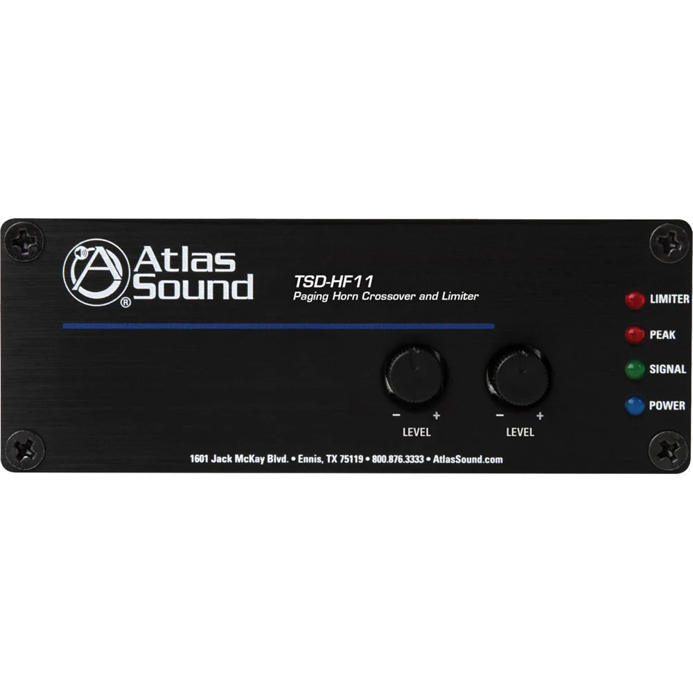 Atlas Sound TSD-HF11 Paging Horn Crossover and Limiter - Image 2