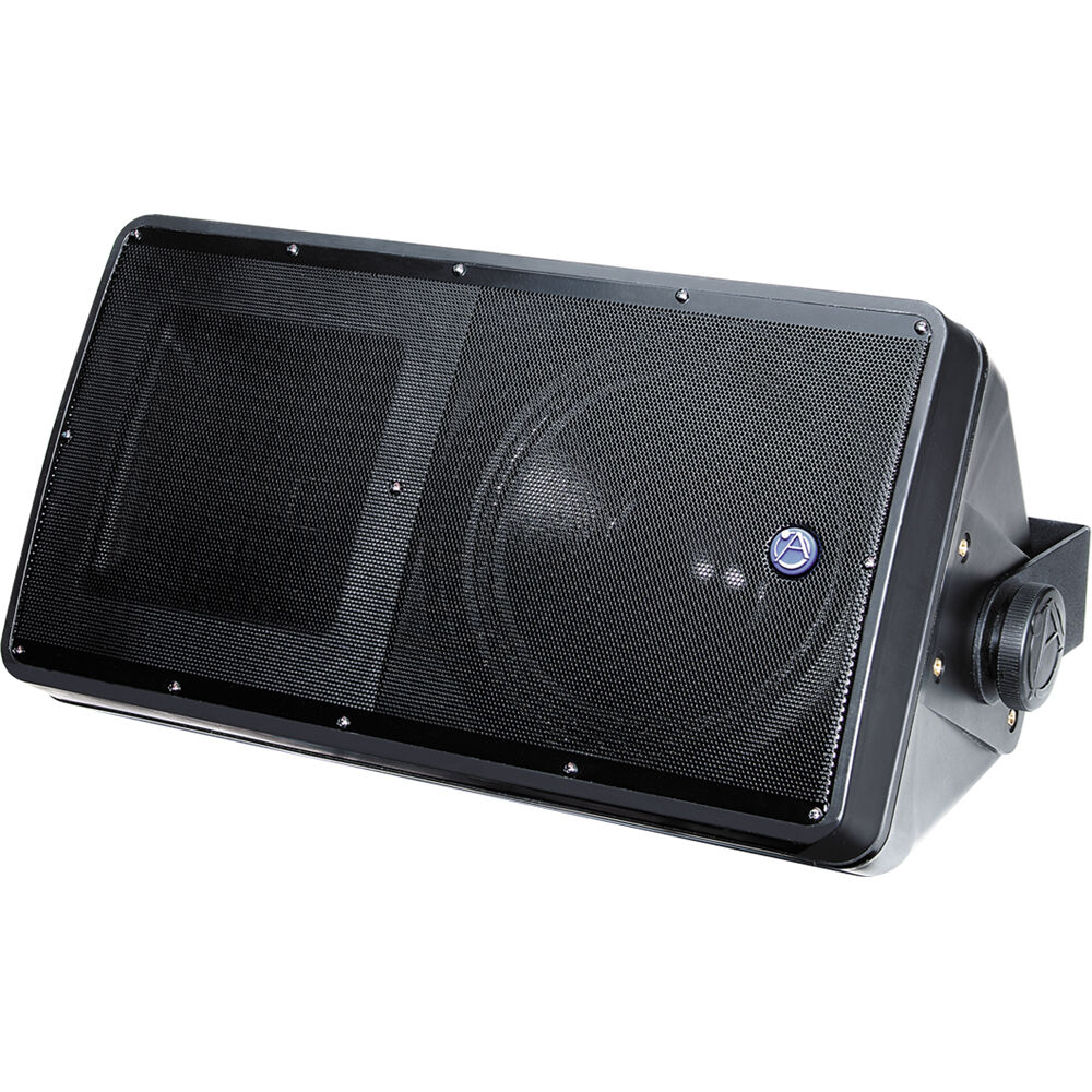 AtlasIED 2-Way All Weather Speaker with 60-Watt 70/100V Transformer (8", Black) - Image 2