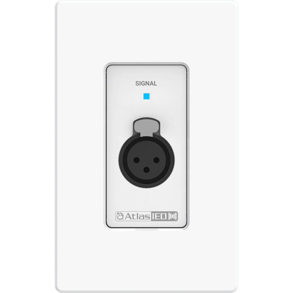 AtlasIED A-XLR Atmosphere Remote XLR Input (White)