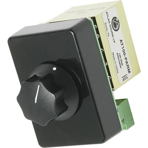 AtlasIED AT100-PARM Deluxe Priority, Rack Mounted 100W Attenuator