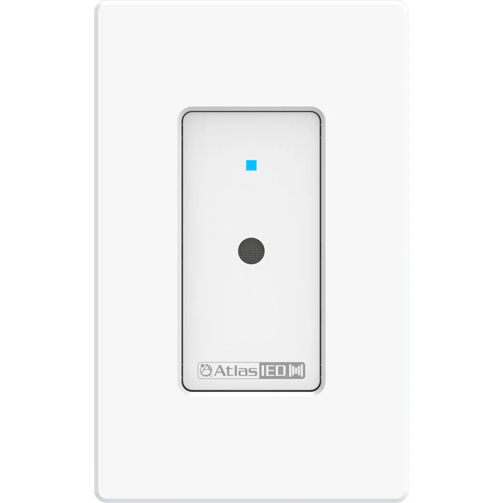 AtlasIED Atmosphere Ambient Noise Sensor (White)