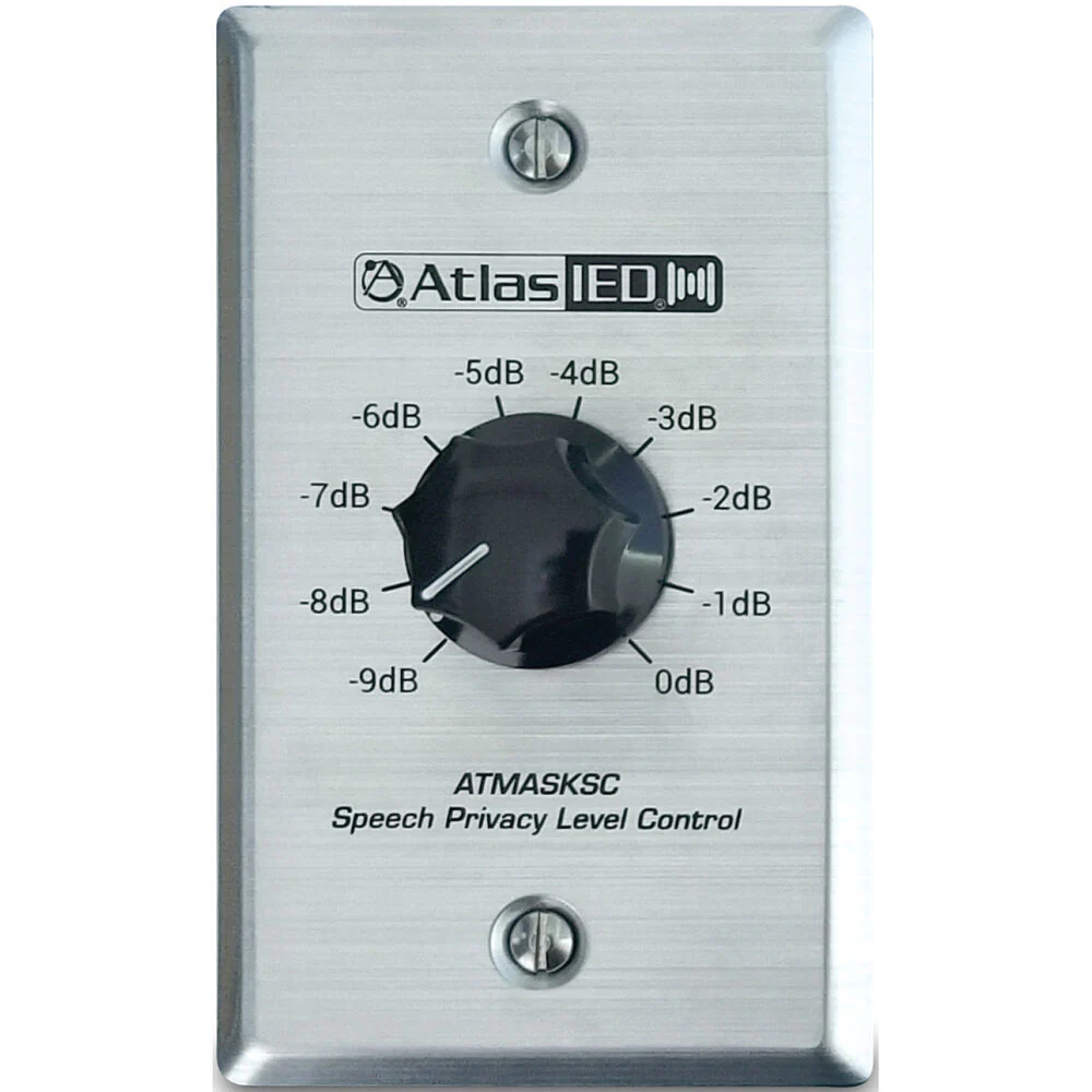 AtlasIED Sound Masking and Commissioning Precision Level Control