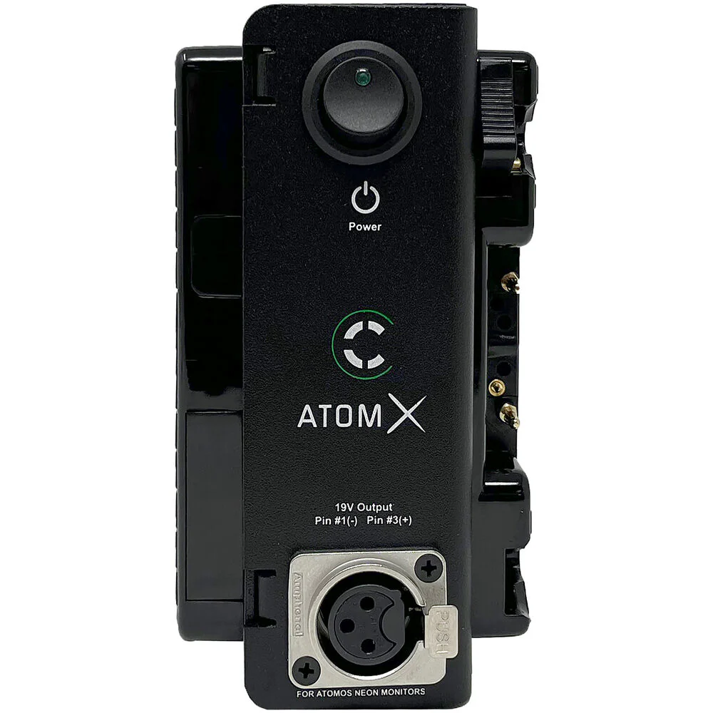 Atomos AtomX/Core Power Box with 6.6' XLR Cable for NEON Monitor (Gold Mount) - Image 3