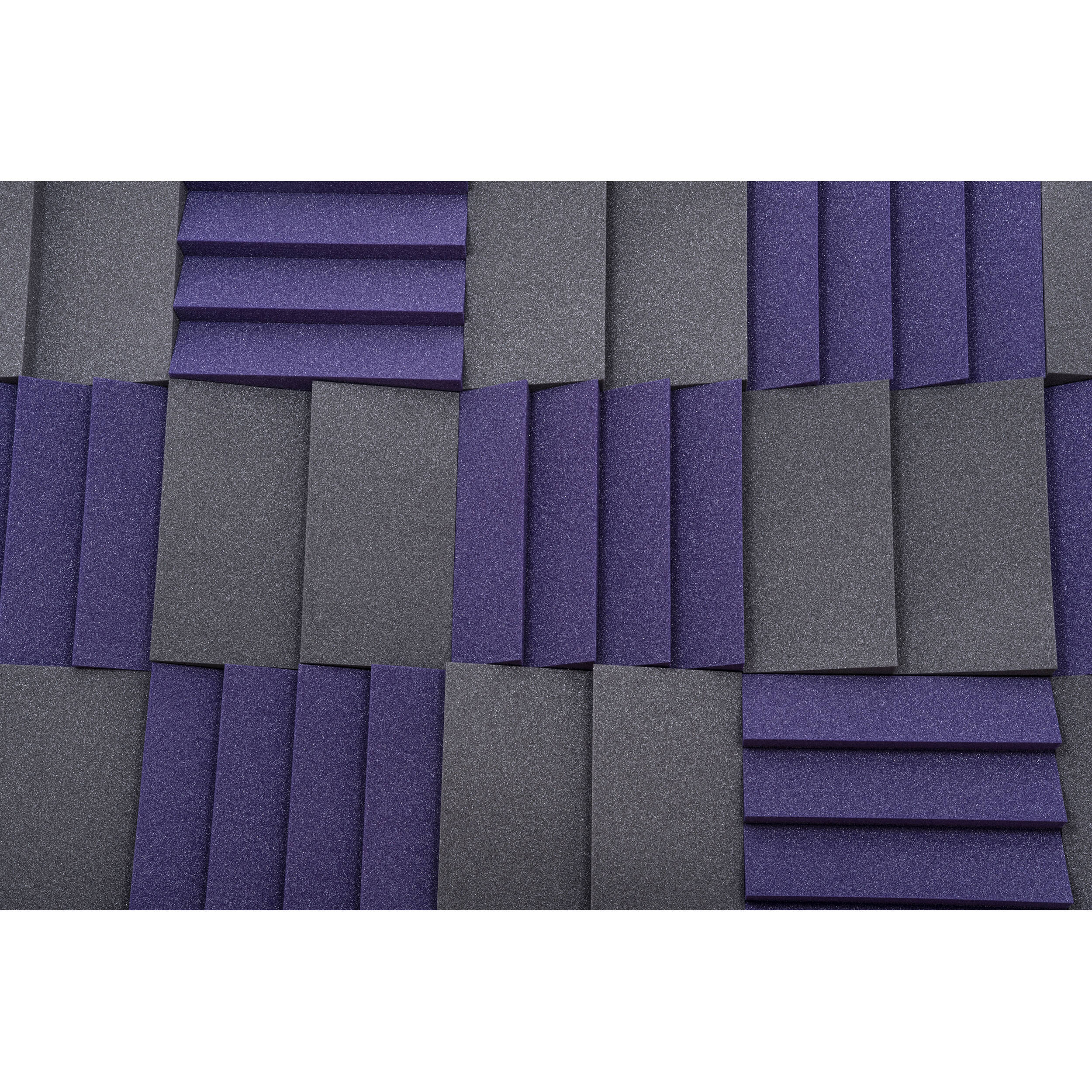 Auralex Streamer Starter Kit (20-Pack, Charcoal and Purple) - Image 6