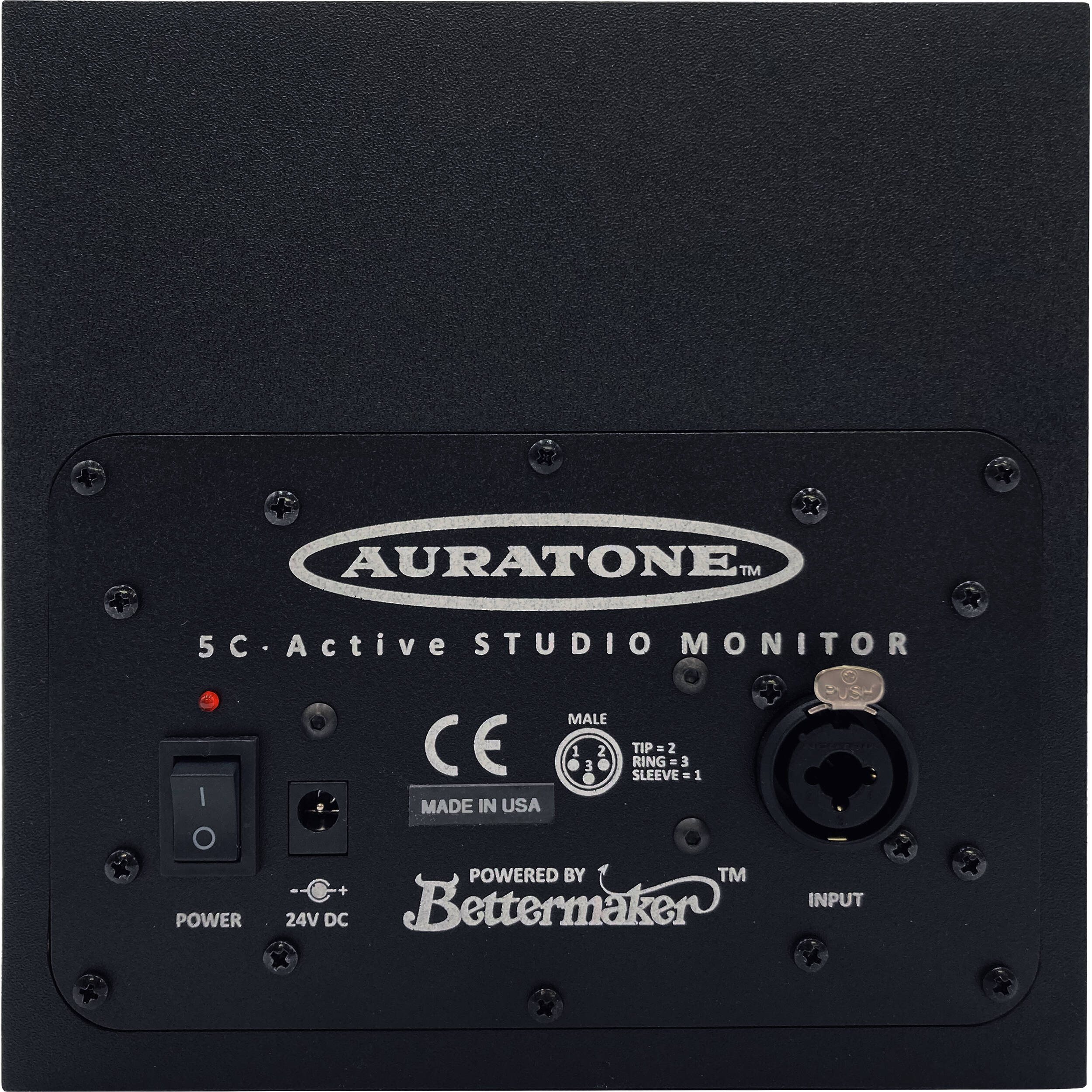 Auratone 5C Active Super Sound Cube Studio Monitor (Single, Black Finish) - Image 3