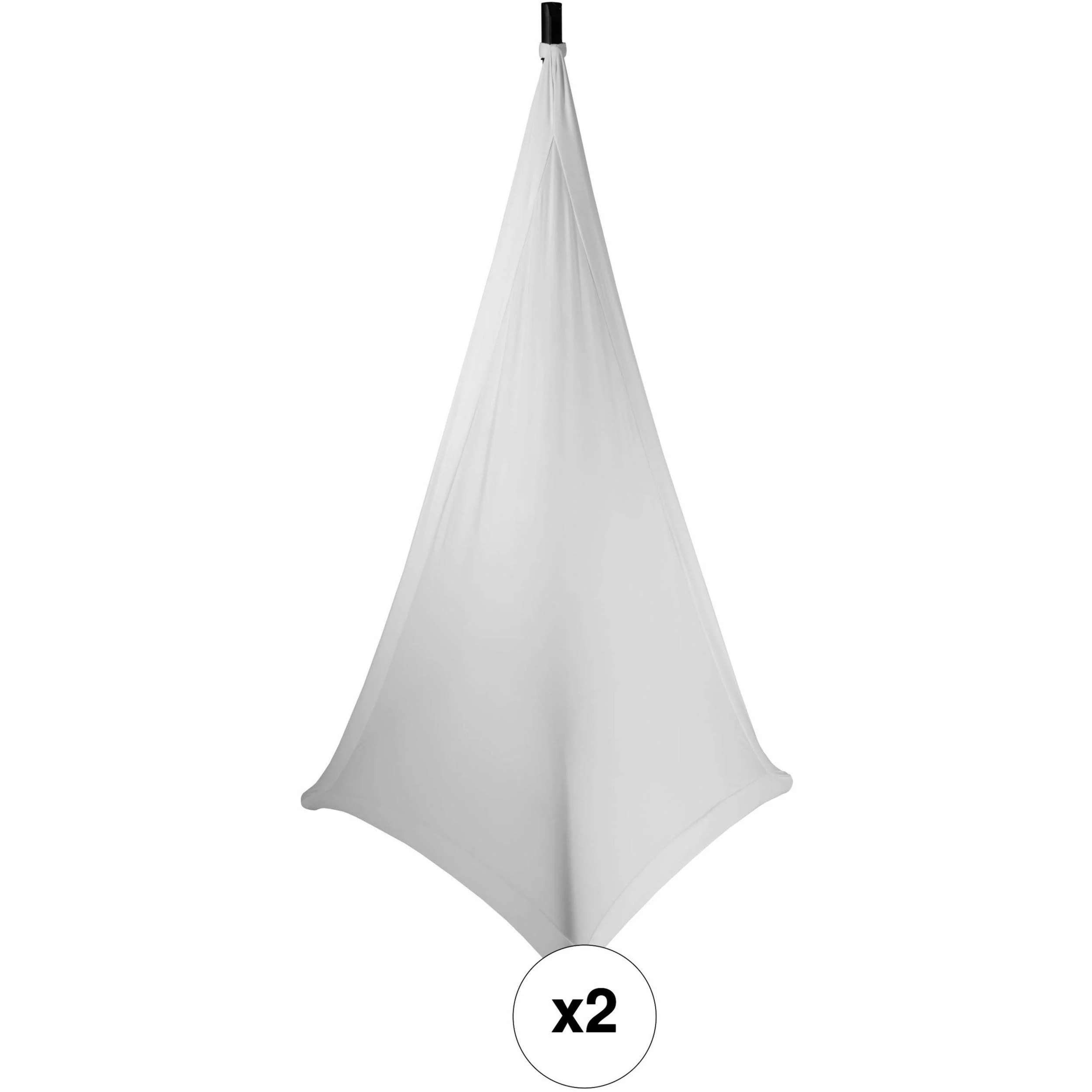 Auray SK-4SLSB Speaker and Lighting Stand Skirt Kit (2-Pack, Black) - Image 12