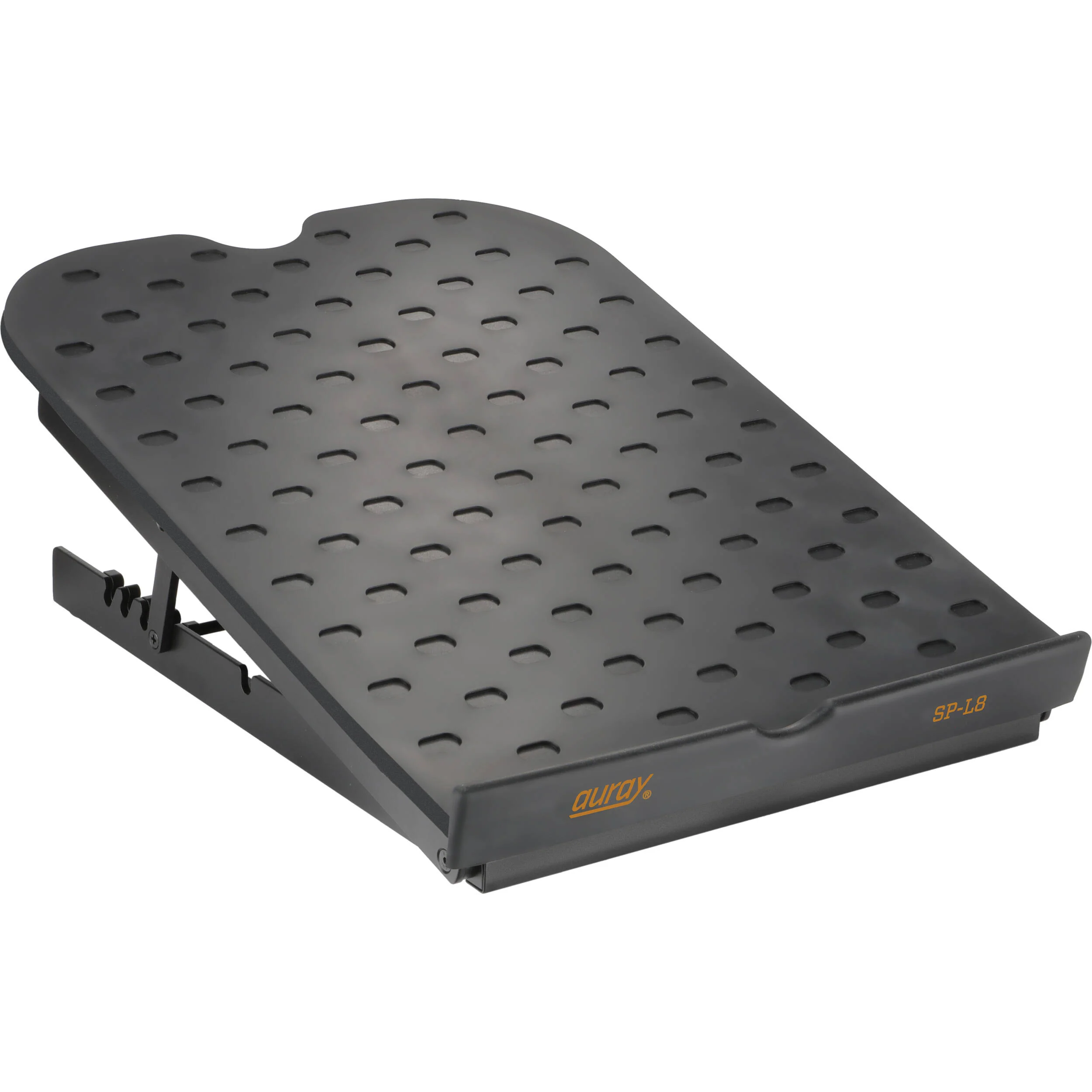 Auray SP-L8 Desktop Studio-Monitor Stand with ISO Pads (Pair, Large) - Image 2