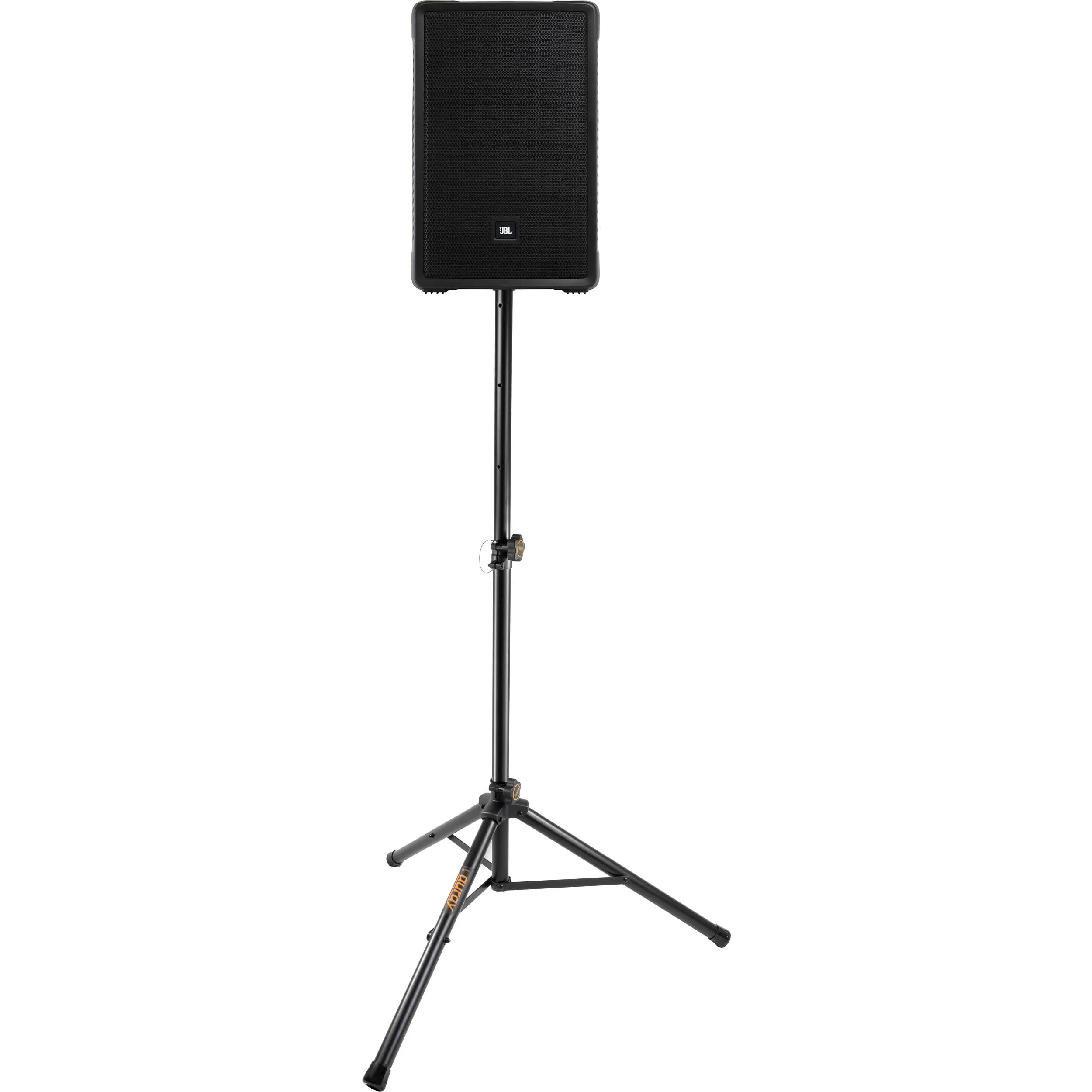 Auray SS-37S Height-Adjustable Medium-Height Steel Speaker Stand with Tripod Base - Image 8