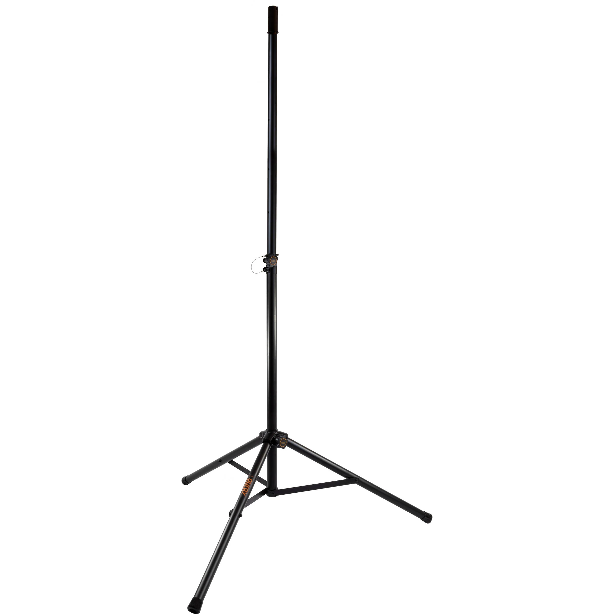 Auray SS-47S Deluxe Height-Adjustable Steel Speaker Stand with Tripod Base - Image 4