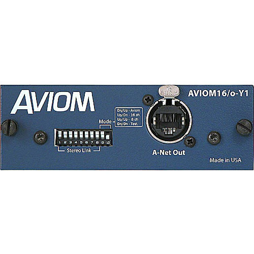 Aviom 16/o-Y1 A-Net Card for Yamaha Digital Products - Image 3