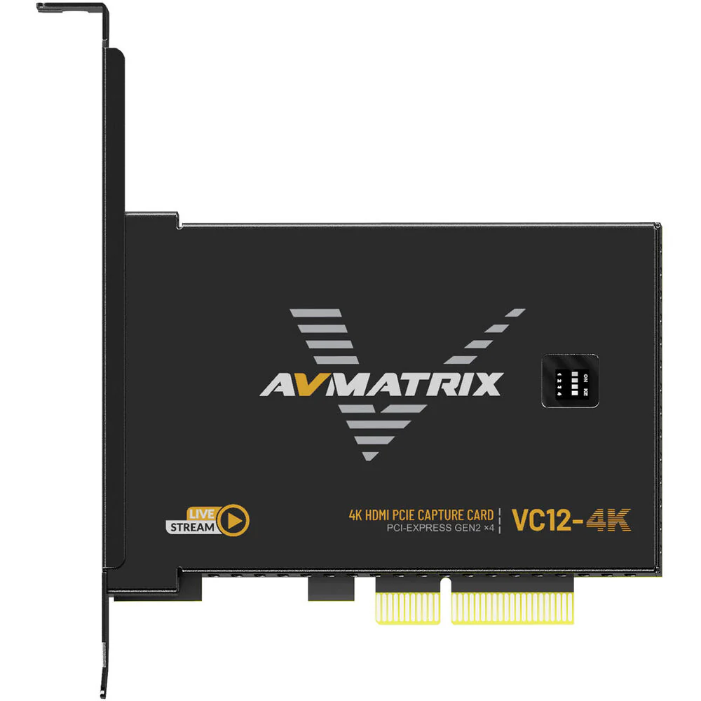 AVMATRIX VC12-4K UHD 4K HDMI PCIe Capture Card - Image 2