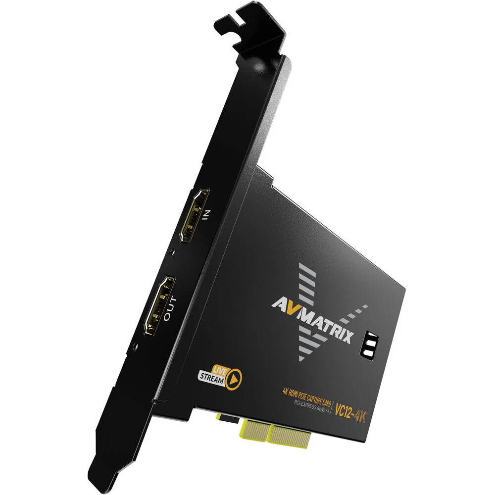 AVMATRIX VC12-4K UHD 4K HDMI PCIe Capture Card - Image 3